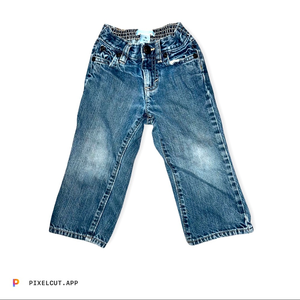 Old Navy Toddler Unisex Blue jeans Size 18-24 months.